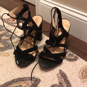 Sam Edelman lace up heels